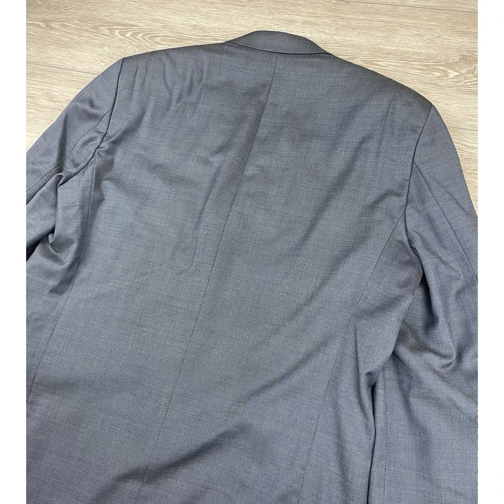 Lauren Ralph Lauren Men's Wool‎ 3 Button Suit Jacket Blue 47